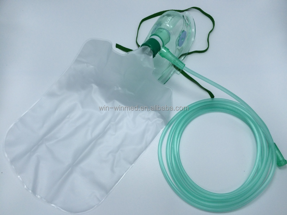 酸素マスク成人用リザーババッグを持つノン/- リブリーザーの酸素マスク仕入れ・メーカー・工場