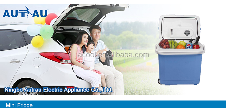Aq-24lportableorgangeクーラーとウォーマーミニ冷蔵庫クーラーボックスで使用されるミニ冷蔵庫問屋・仕入れ・卸・卸売り