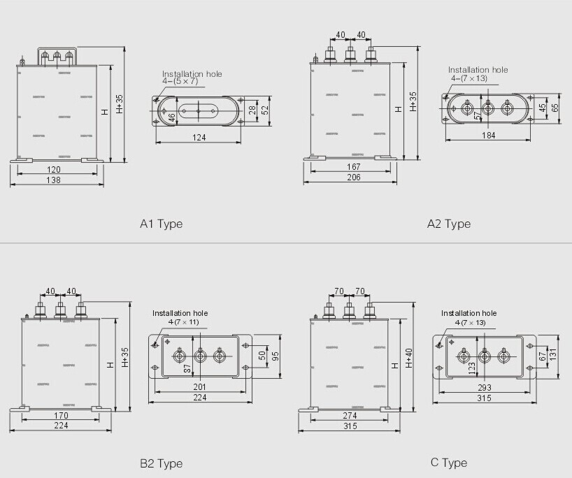 新しいブランドのac0.4kv7.5kvarエネルギーセーバー400vmpp電源コンデンサ価格仕入れ・メーカー・工場