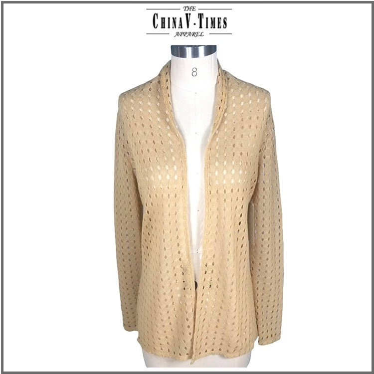 Crochet Oem/odm Long Knitted School Cardigan For Teacher ...