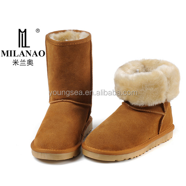 新しいファッション安い価格2015暖かい冬の雪のブーツの女性仕入れ・メーカー・工場