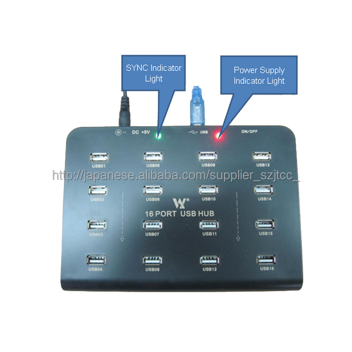 トップ 製品：USB HUB16ポート,工業レベルUSB HUB2.0問屋・仕入れ・卸・卸売り
