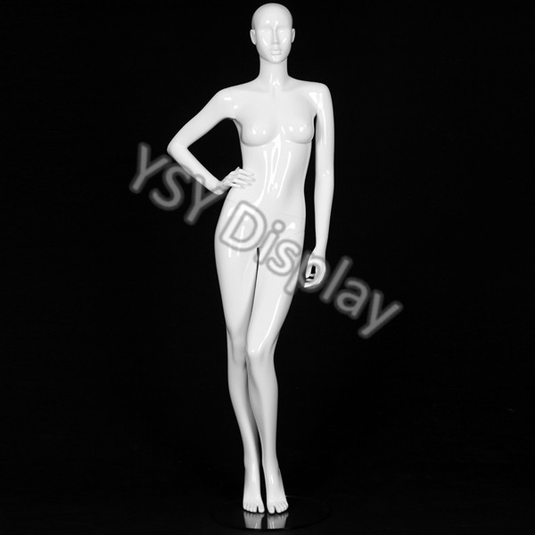 glossy female mannequin