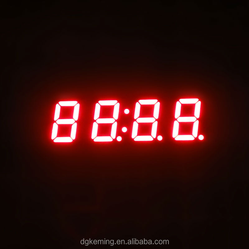 0.4 inch led clock sign 7 segments 4 digits 4041-a/bsr ultra red
