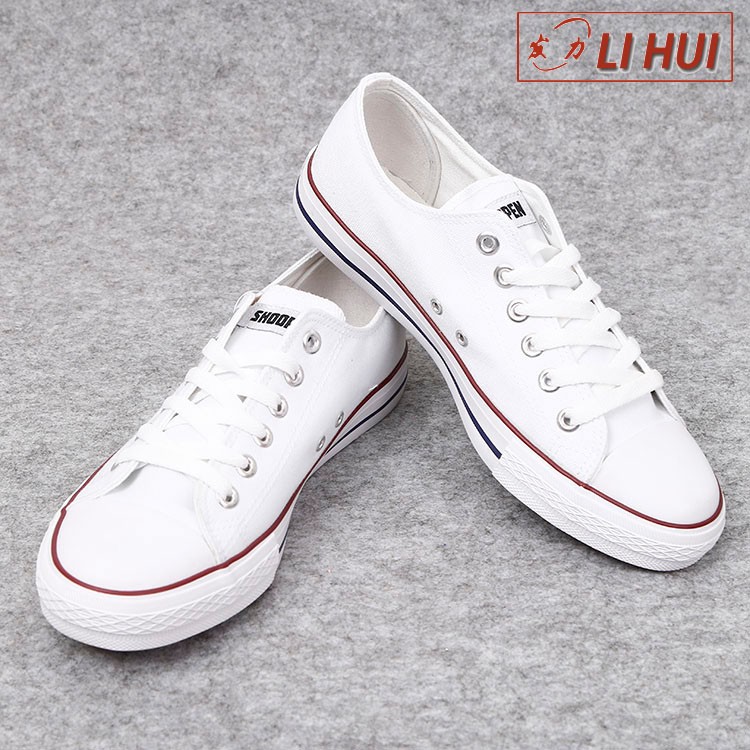 2017 New Style China White Men Canvas Shoes Wholesale Man Casual Shoe - Buy White Canvas Shoes ...