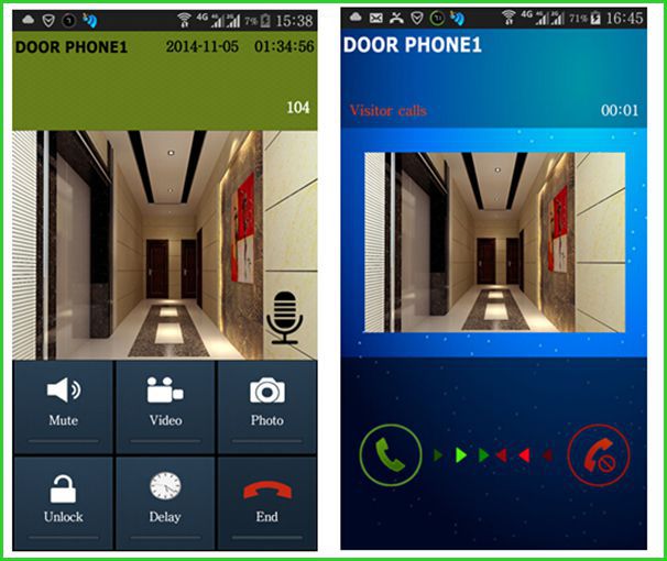 Mobile App Control Ts Iwp708 Wifi Wireless Ring Video Doorbell
