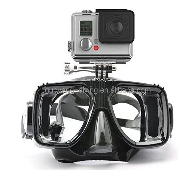 新着goproスキューバマスクとシュノーケル強化シリコンダイビングマスクレンズ版超明確な大人のためのスキューバダイビングマスク仕入れ・メーカー・工場