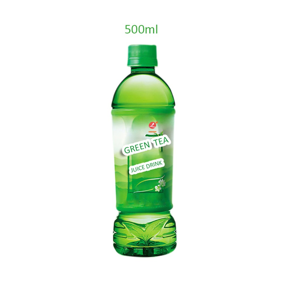 500ml ice green tea drink with lemon flavor