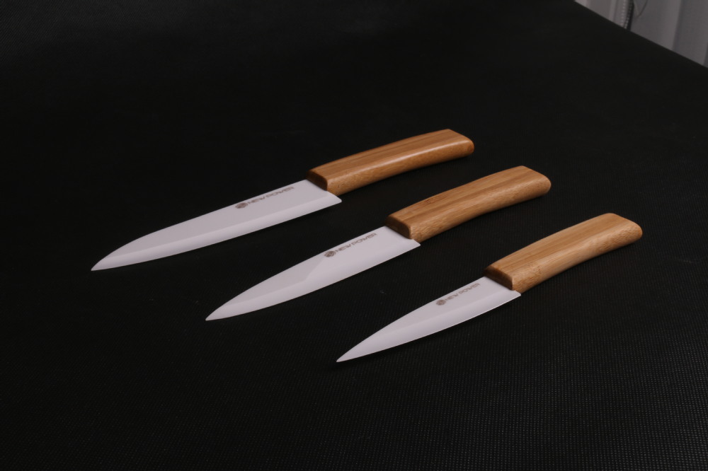 竹ナイフのハンドル4''5''6''ジルコニアセラミックナイフブロック持ち手竹問屋・仕入れ・卸・卸売り