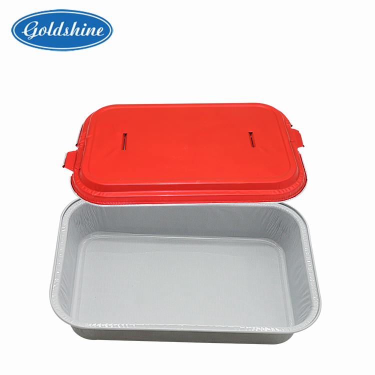 aluminum foil airline catering food packaging box