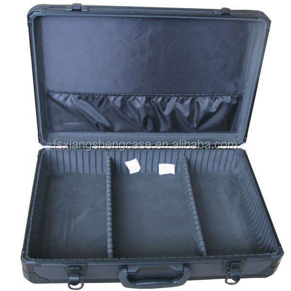 Black aluminum Tool Case Type Aluminum tool box with compartments,aluminium box Package Hand tools case問屋・仕入れ・卸・卸売り