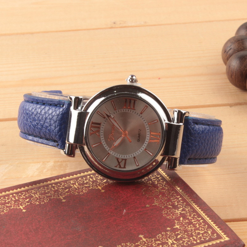 fashion decoration simple table Geneva geneva belt female watch