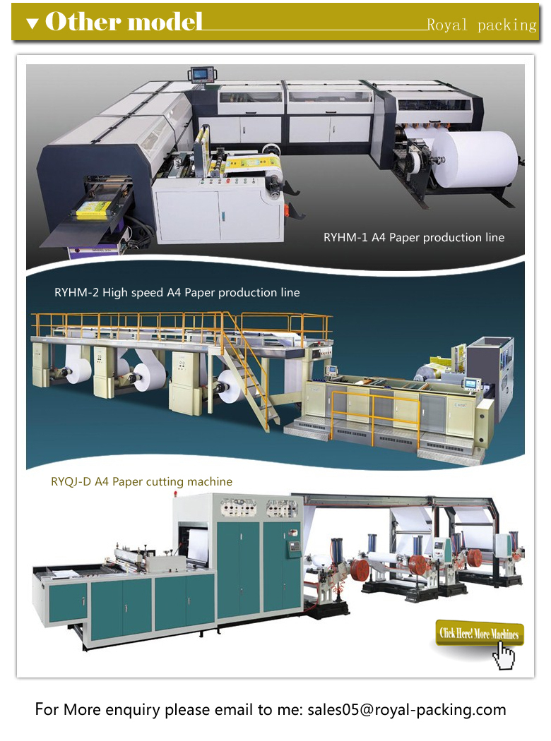 a4の紙の生産ライン、 a4用紙切断・包装機、 米国標準a4a3仕入れ・メーカー・工場