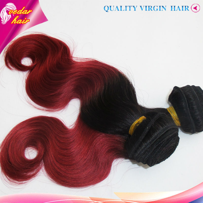 2014 new products red wine color hair