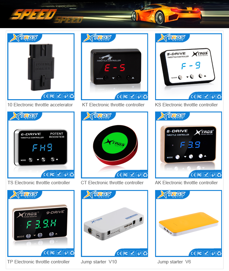 新しい革新的な2016アクセサリーの自動車部品自動車部品、 9- ドライブiphoneコネクタ70％速度加速スロットルコントローラー仕入れ・メーカー・工場