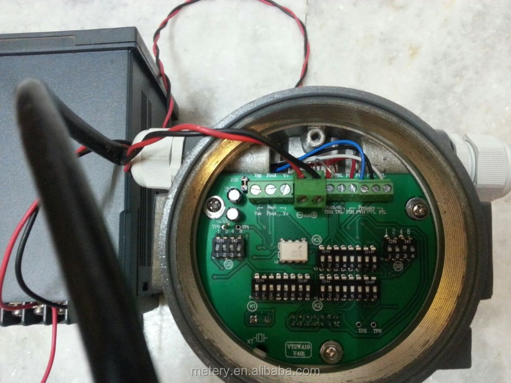 vortex flow meter circuit