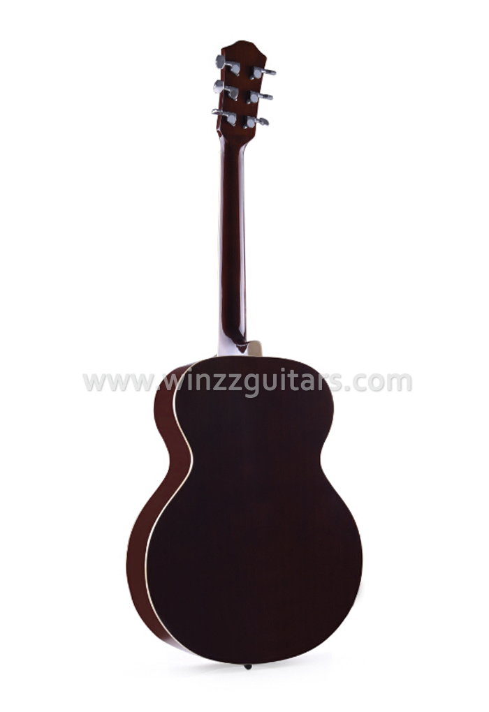 熱い販売のwinzz40インチナンヨウスギ属の高木ローズウッド合板シナノキ合板のカッタウェイアコースティックギター( af148)仕入れ・メーカー・工場