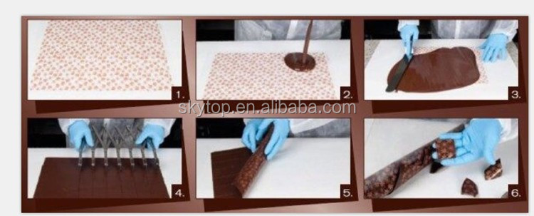 edible chocolate transfer sheets topper a4