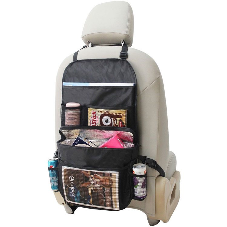 Promotional Quick Lead Jacquard Car Travel Organiser Cool Bag