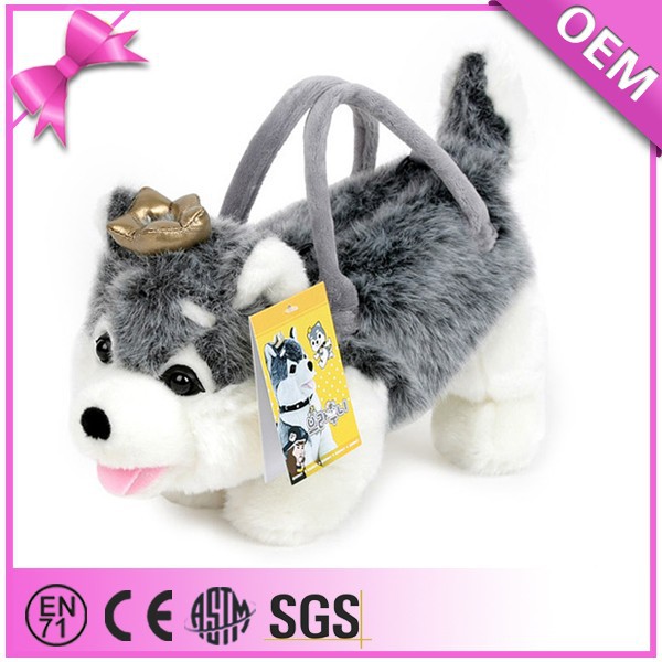 Soft toy dog bag