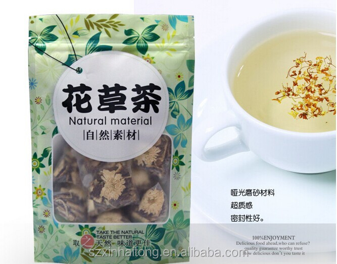 Aluminium foil empty nylon pyramid tea bags