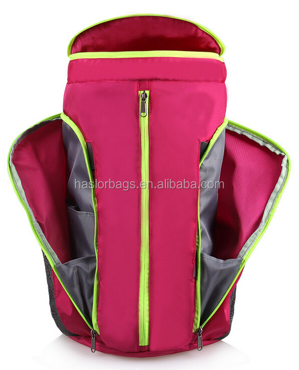Foldable bags sport for gym/ trolley sport bags
