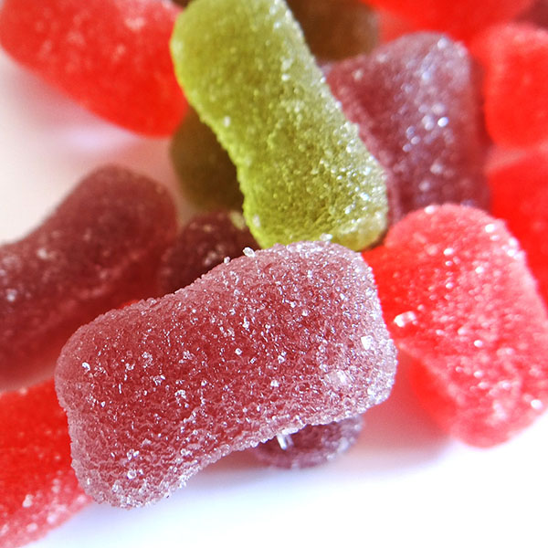 Custom Glucose Assorted Fruit Flavour Soft Jelly Candy