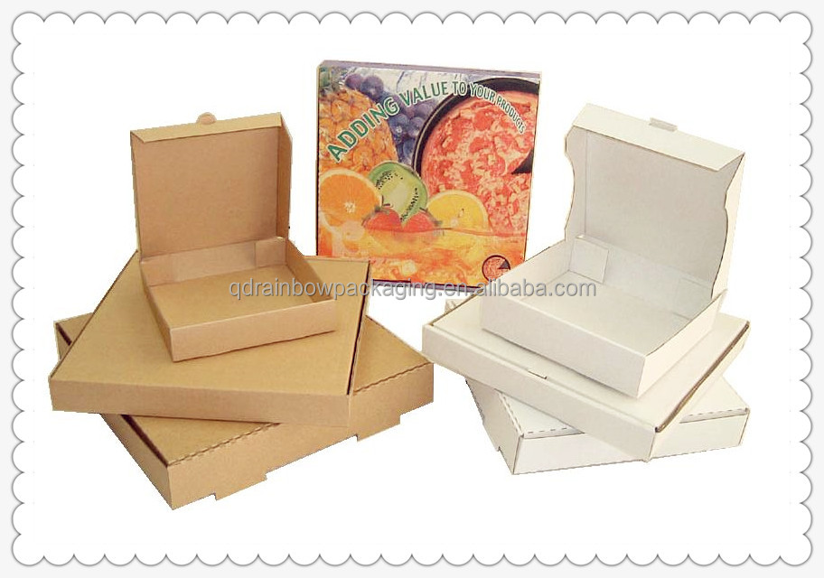 pizza box paper pizza box corrugated E flute pizza box