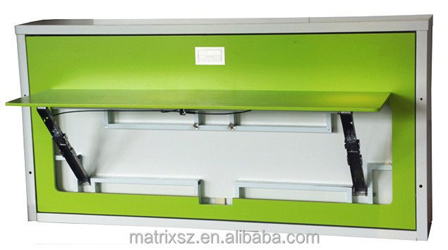Horizontale wand betten versteckt bett klappbett schrankbett ...