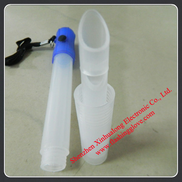 Glow Products LED Flashing Light Whistle Lollipop Sticks