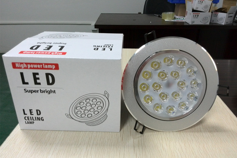 低価格のハイパワーダウンライトエピスターledダウンライト18w屋内アプリケーション仕入れ・メーカー・工場