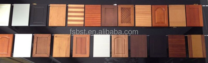 China precios de melamina enfrentado aglomerado melamina armarios ... Cocina integral aglomerado con isla