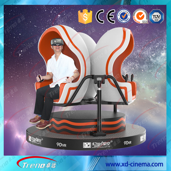 2015 new product guangzhou 360 degree Rotation 9Dvr simulator