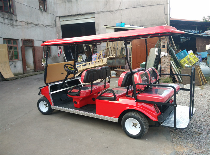 250ccクラス( 17hp) 6座席ゴルフカート/6人競争力のある価格でガスのゴルフカー仕入れ・メーカー・工場