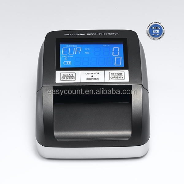 EC330プロフェッショナル通貨検出器赤外線通貨検出器偽注検出機用ユーロ、 Gbp、 Chf、米国仕入れ・メーカー・工場