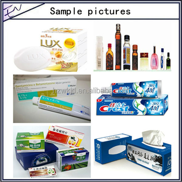 Multifunctional automatic chocolate bar carton box packing machine