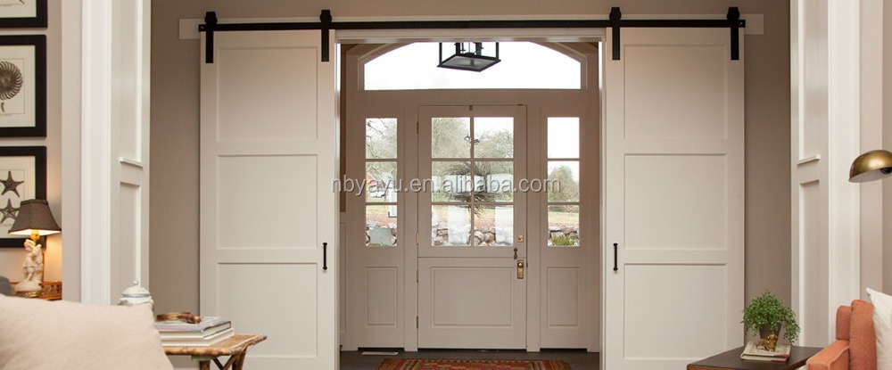 高品質な鋼材スライディング納屋のドアのハードウェアは、 木製のドア 問屋・仕入れ・卸・卸売り