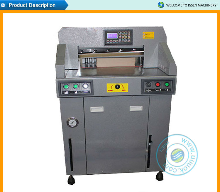 High precision automatic guillotine paper cutter