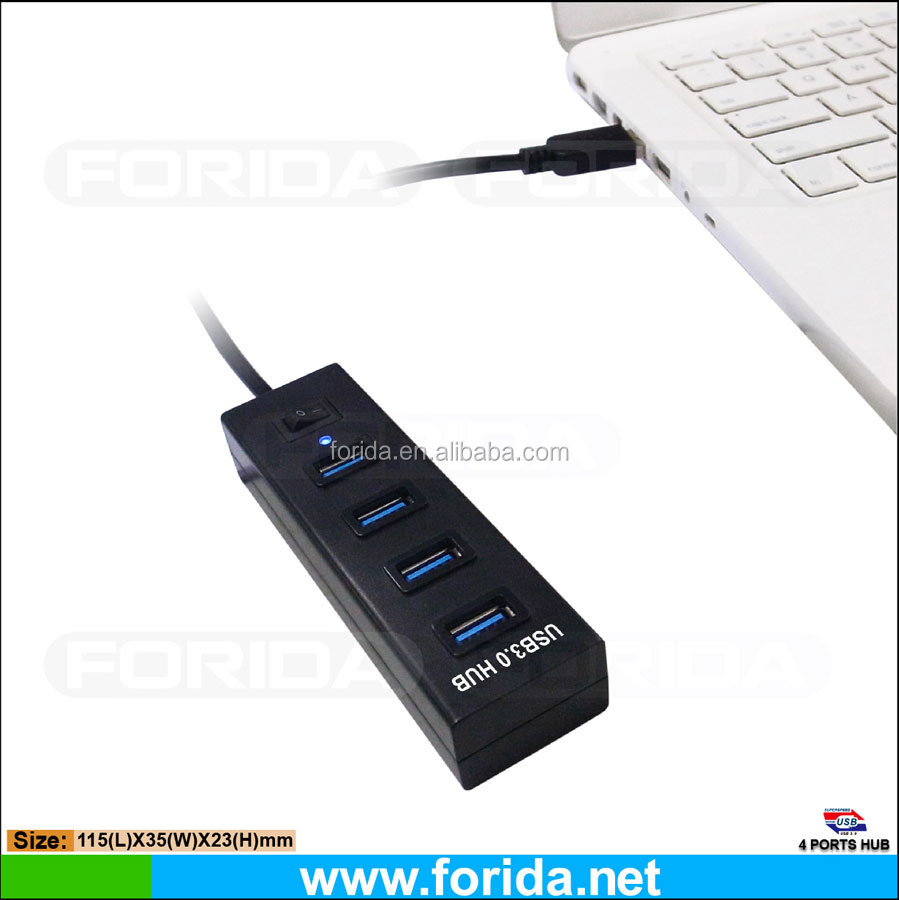 4- ポート/7superspeedusbハブポートのスイッチ3.0foridaから問屋・仕入れ・卸・卸売り