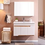 モダンなバスルームの設計2色pvcの浴室用キャビネットh106c浴室の付属品仕入れ・メーカー・工場
