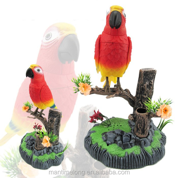 Brinquedo do Pássaro do Papagaio do Jardim Zoológico Animal, Controle  Operado Voz Papagaio Chilrear Cantando Vibração Simulação Brinquedo do  Papagaio para Adultos Crianças (506H) : : Brinquedos e Jogos