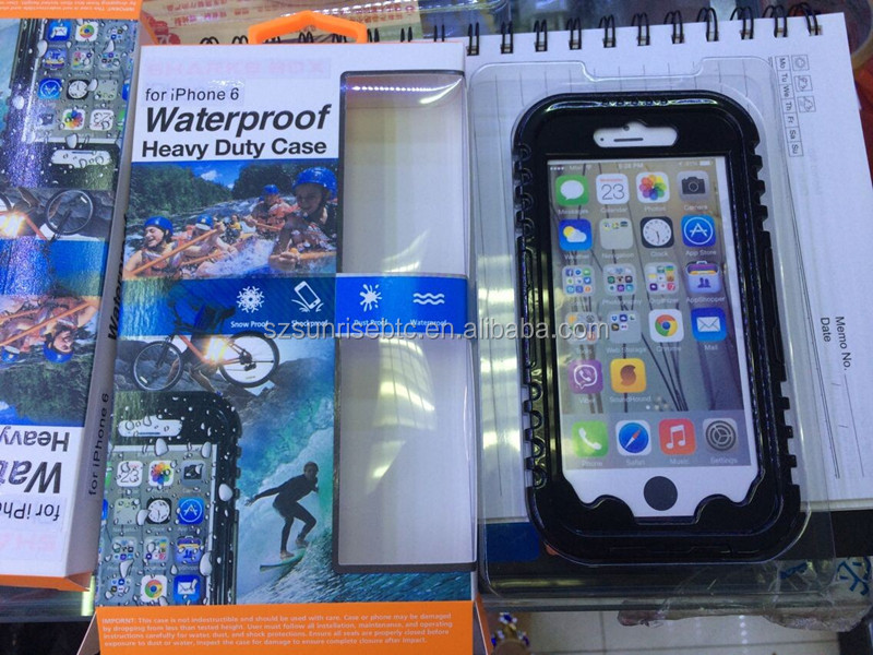 ファッション携帯電話ケース用防水ケースiphonedirtproof耐雪性6,iphone6カバーケースのための問屋・仕入れ・卸・卸売り