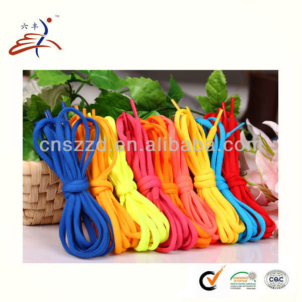 Cheap Colourful Polyester Oval Shoe Laces.jpg