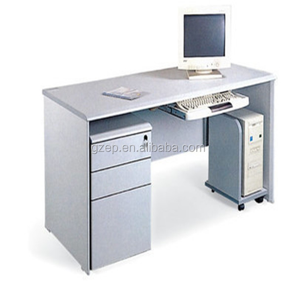 クラシカルなデザイン木製や金属製のコンピュータテーブル/長方形オフィスのコンピュータデスク問屋・仕入れ・卸・卸売り