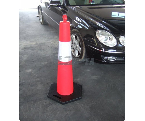 色のついた黒ゴムベース柔軟性のあるポリエチレンプラスチック交通道路コーンスタッカーt- トップdlineator/の分周器卸売( dh- gc- 2)問屋・仕入れ・卸・卸売り