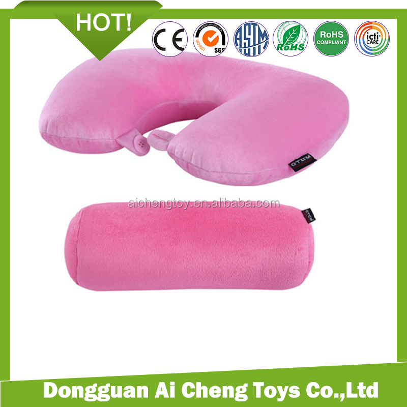 Lovely Travel Neck Pillow Micro Bean Neck Pillow 2 In 1 Neck
