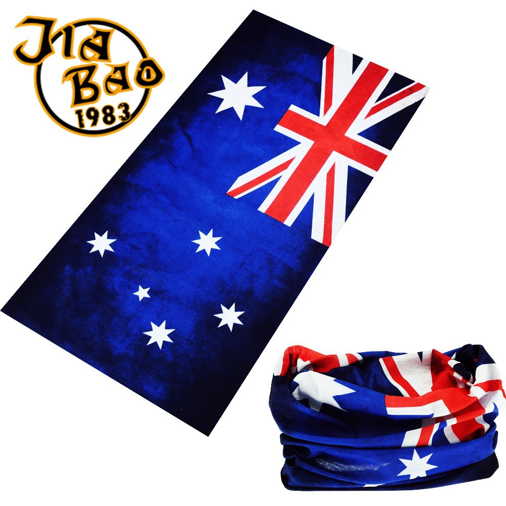 Australian Flag Bandana/face Bandana Australian/whoeslae Bandana Buy
