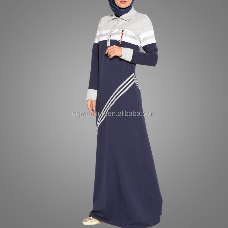 Modern Muslim Sportswear Long Abaya Islamic Women Sports Abaya (4).jpg