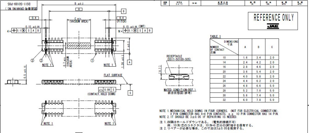 Wp7-p016va1-r6000aa07-p016va1-r6000ボードボードへコネクタ仕入れ・メーカー・工場