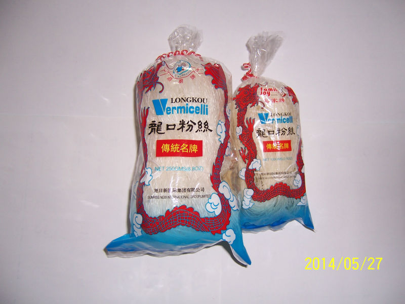 Certificated by HACCP/ISO/FDA/QS Green Bean/Pea Longkou with string Vermicelli